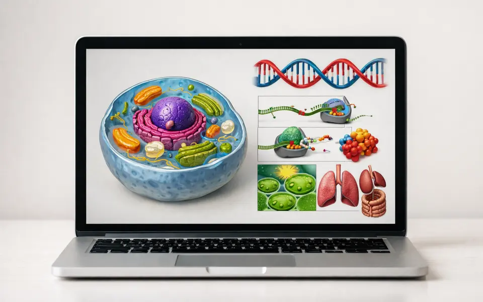 Close-up visual clues that help distinguish biology ai homework solver