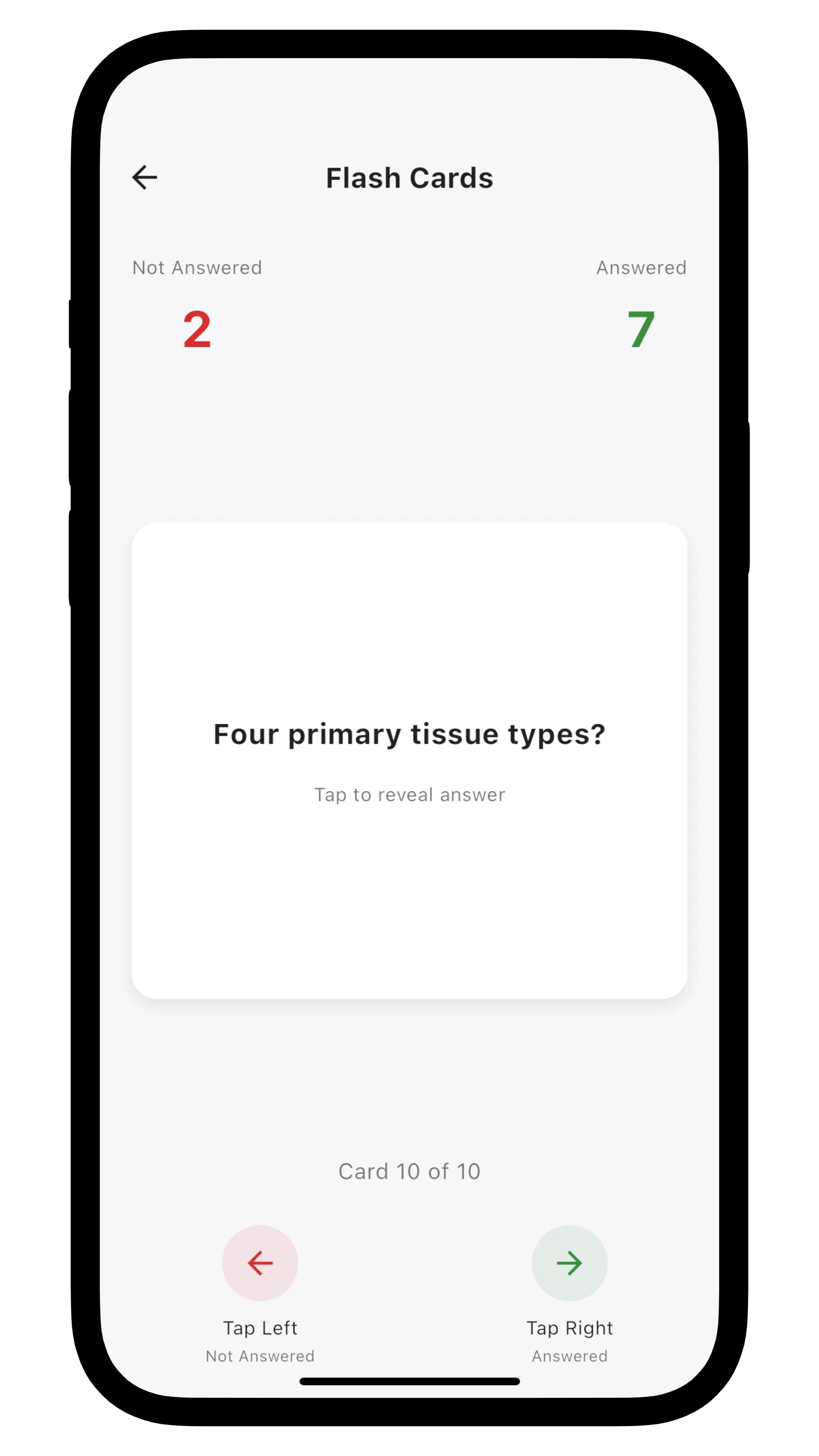 Scanning biology questions with camera